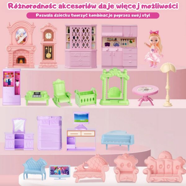 WOOPIE-Domek-Dla-Lalek-Willa-Ogrodowa-156el-3 Eksperckie SEO: Zestaw akcesoriów dla dzieci, meble i dekoracje do zabawy i tworzenia własnej przestrzeni. Idealne do rozwoju wyobraźni i stylizacji wnętrz dla dzieci.