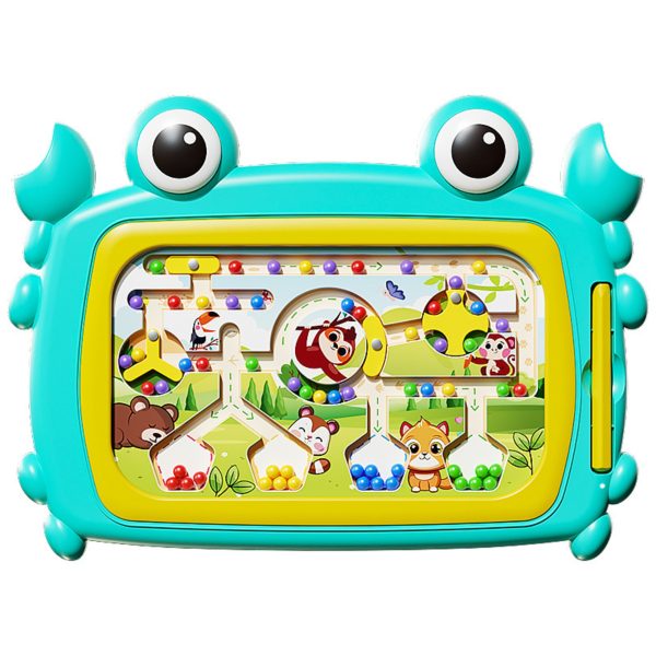 WOOPIE-Tablica-Magnetyczna-Montessori-Labirynt-Krab-Turkusowa-1 WOOPIE-Tablica-Magnetyczna-Montessori-Labirynt-Krab-Turkusowa-1