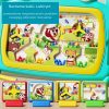 WOOPIE-Tablica-Magnetyczna-Montessori-Labirynt-Krab-Turkusowa-3