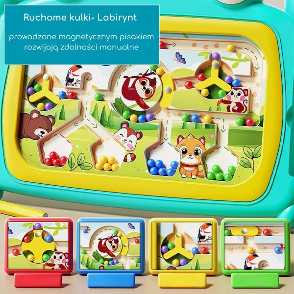WOOPIE-Tablica-Magnetyczna-Montessori-Labirynt-Krab-Turkusowa-3 WOOPIE-Tablica-Magnetyczna-Montessori-Labirynt-Krab-Turkusowa-3