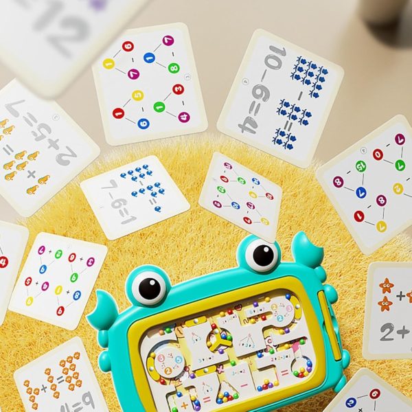 WOOPIE-Tablica-Magnetyczna-Montessori-Labirynt-Krab-Turkusowa-4 WOOPIE-Tablica-Magnetyczna-Montessori-Labirynt-Krab-Turkusowa-4