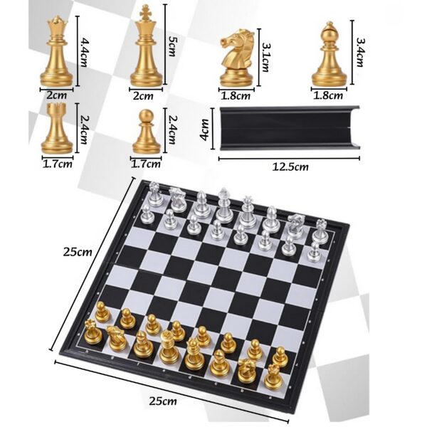 WOOPIE-Szachy-Magnetyczne-Przenosne-Zlote-Srebrne-4 WOOPIE-Szachy-Magnetyczne-Przenosne-Zlote-Srebrne-4